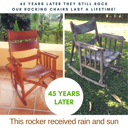 Costa Rica High Back Rocking Chair