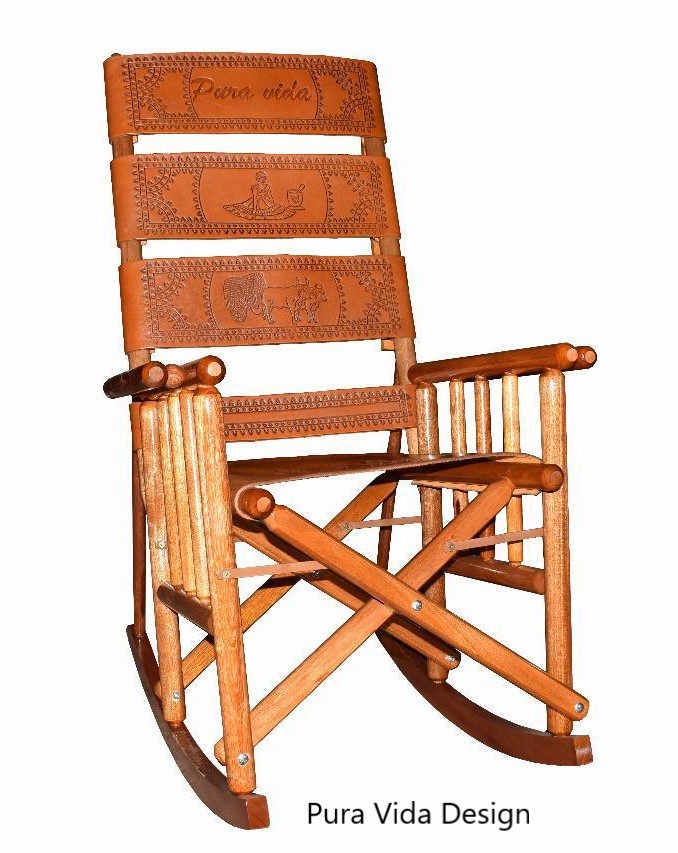 High Back Costa Rica Rocking Chair - Pura Vida Design