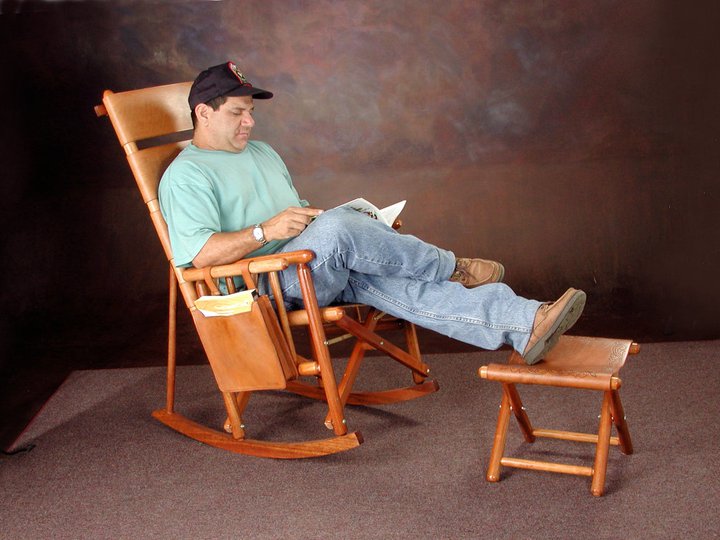 Costa Rica High Back Rocking Chair