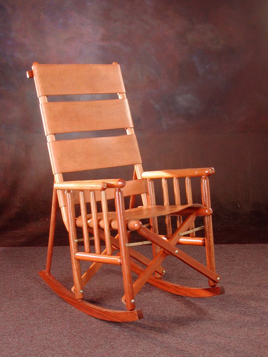 Costa Rica High Back Rocking Chair