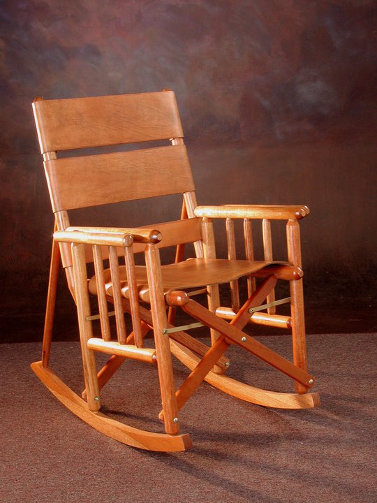 Costa Rica High Back Rocking Chair