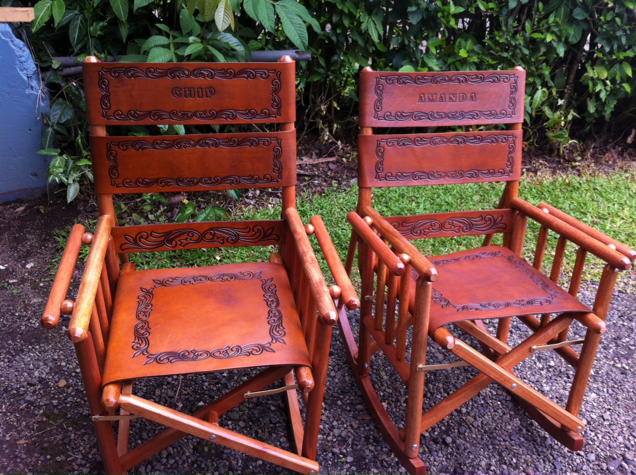 Costa Rica High Back Rocking Chair