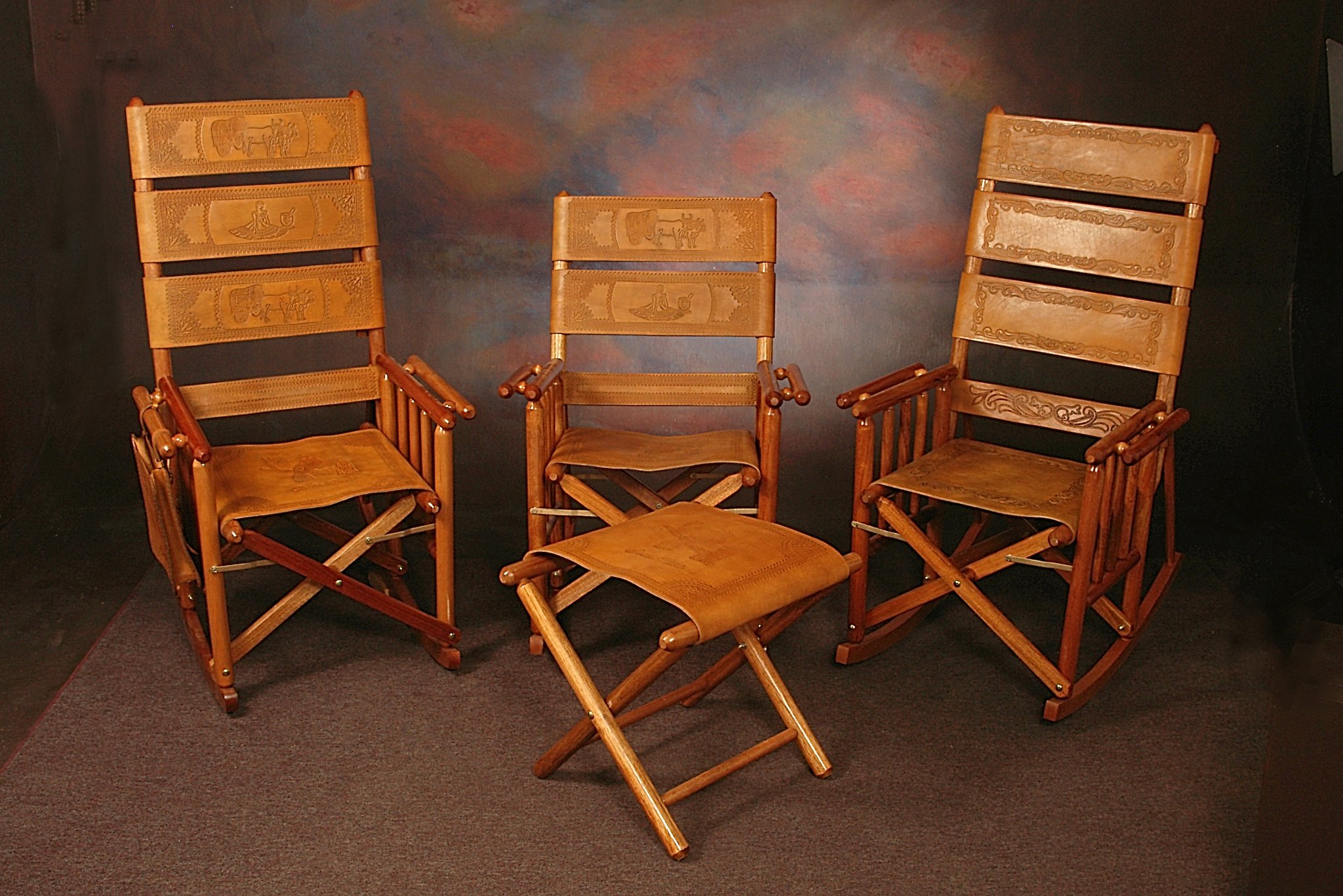Costa Rica High Back Rocking Chair