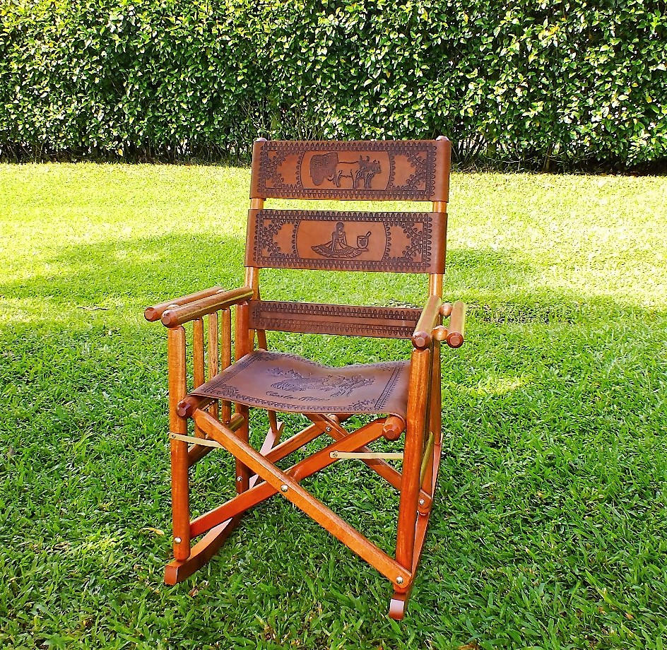 Costa Rica High Back Rocking Chair