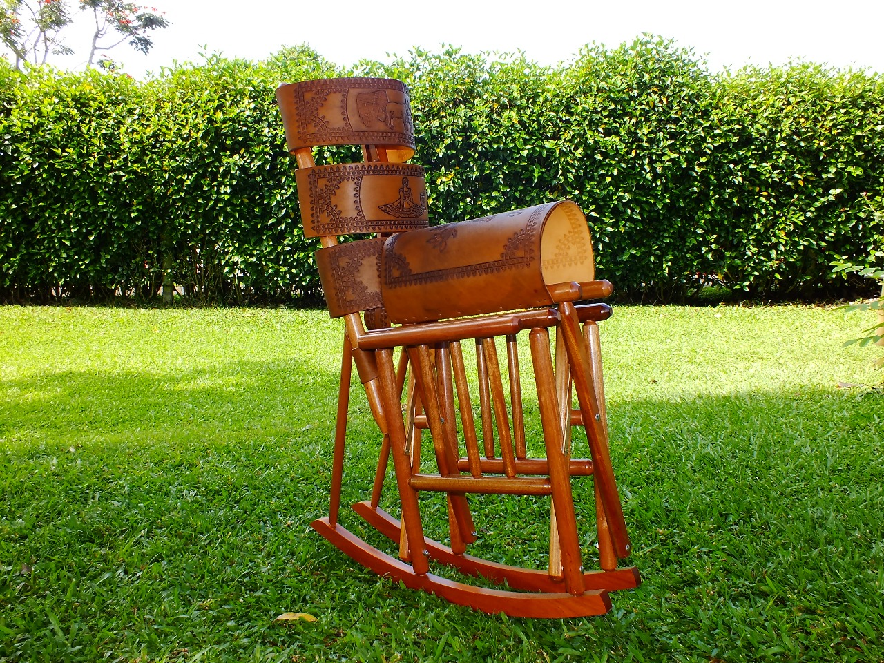 Costa Rica High Back Rocking Chair