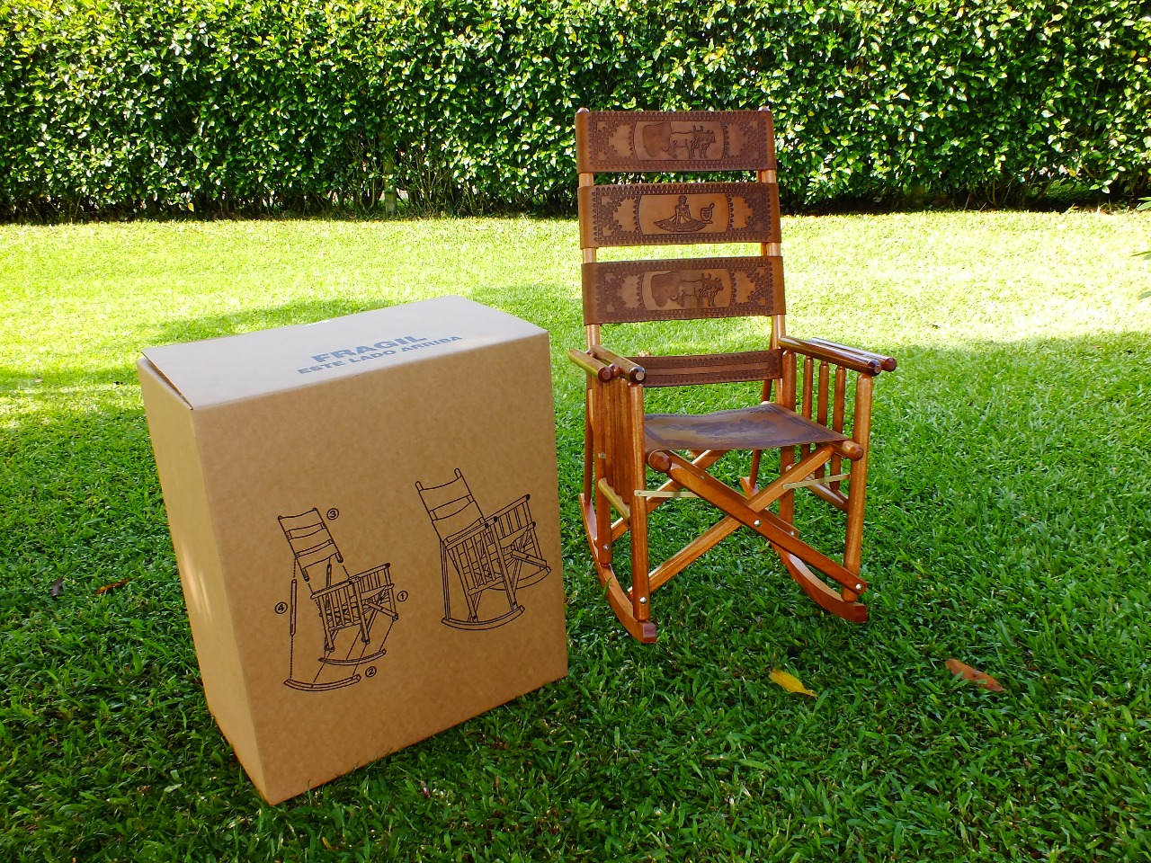 Costa Rica High Back Rocking Chair