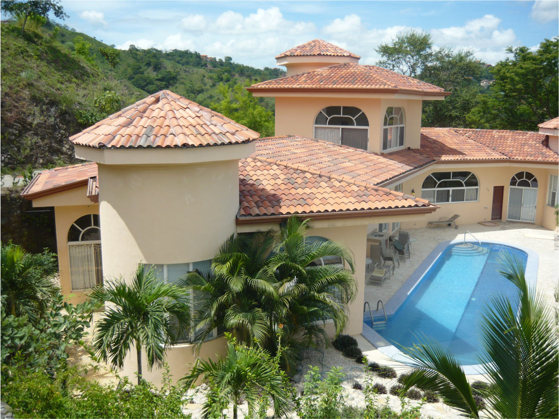 Front view of your villa.