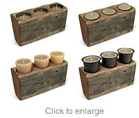 12 hole sugarmold candle holder