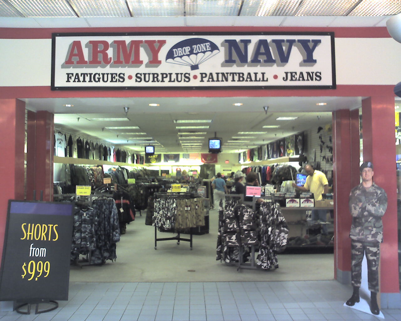 Drop Zone Army/Navy