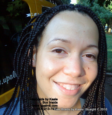 Box braid for Caucasian 5.