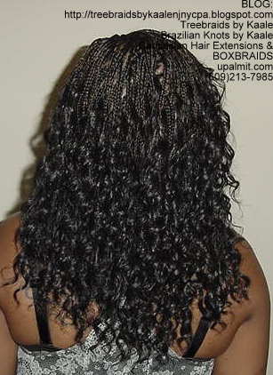 Box Braids with human hair Back222.