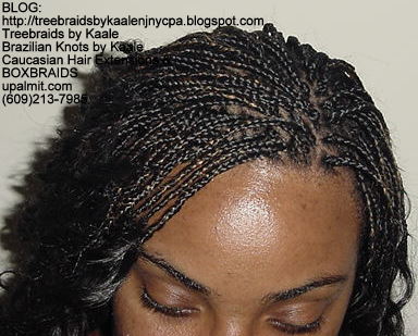 Box Braids with human hair Top225.
