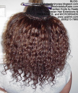 Brazilian Knots and Natural Fusion(SM) salon Back.