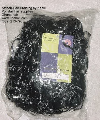 Ponytails hair attachments, spiral curl ponytails.