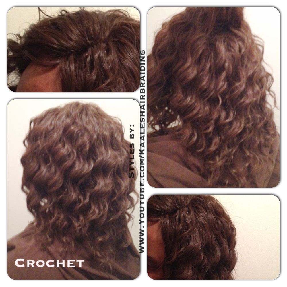 Tree Braids by Kaale- crochet braids using loose hair 2.