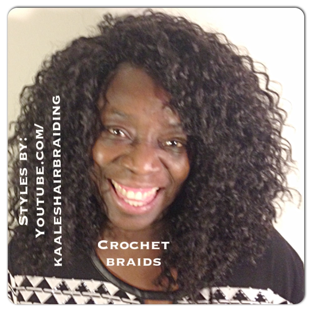 Tree Braids by Kaale- crochet braids using loose hair 3.