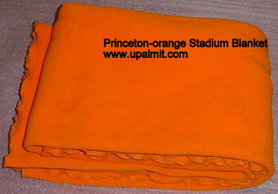 Fleece Stadium Blanket-Orange