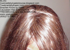 Track hair extensions- natural straight real hair CrownTop58.