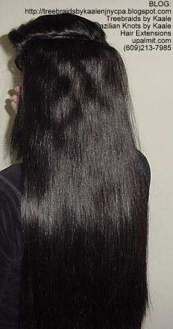 Weft or Track hair extensions, Bk4.