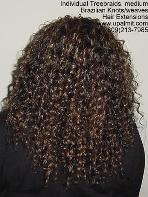 Wavy and curly Individual Treebraids, Bk113.