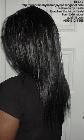 Straight Tree Braids, Left.