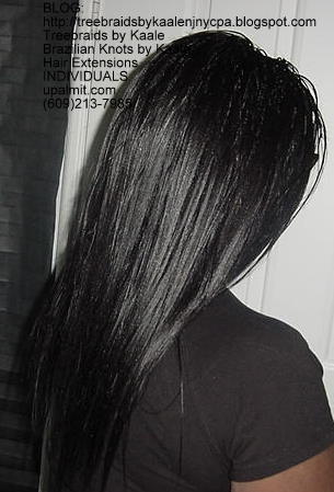 Straight Tree Braids, Left.