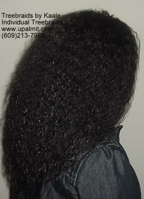 Wavy  Individual Treebraids, Right110.