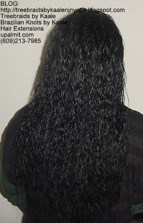 Wet and wavy Individual Treebraids, Right119.