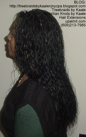 Wet and wavy Individual Treebraids, Right118.