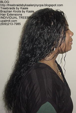 Wet and wavy Individual Treebraids, Right121.
