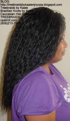 Tree Braids- Wet n Wavy human hair Right2237.