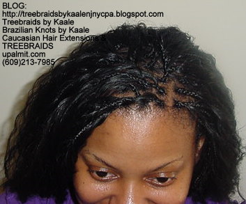 Tree Braids- Individuals, with Wet n Wavy human hair Top2238.