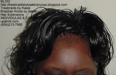 Individual Tree Braids with Mediumsmall Cornrows in front Top152.