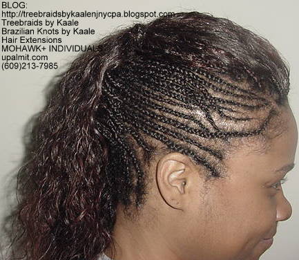 Individual Medium Treebraids, Right137.