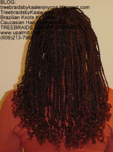 Senegalese Twists, simple style Back1NJ.