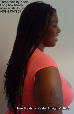 Box braids, Right 3.