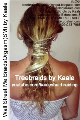 Microbraids and Treebraids by Kaale, Wall Street Me BraidsOrgasm(SM) 106.