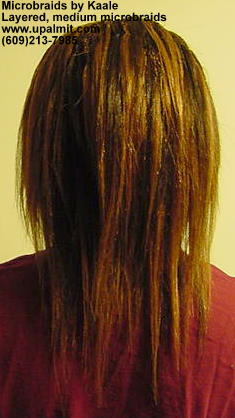 Microbraids, medium sized microbraids in NJ,backk view6.