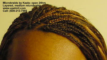 Microbraids, medium sized microbraids in NJ Top6.