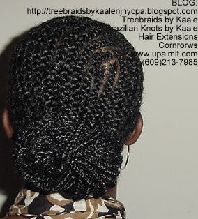 Treebraids by Kaale- Cornrows, Back112.