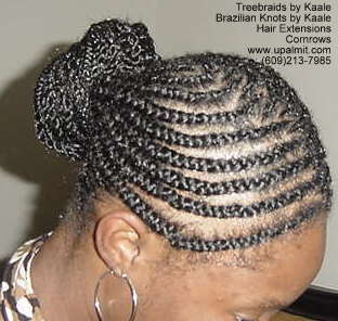 Treebraids by Kaale- Cornrows, Right 112R.