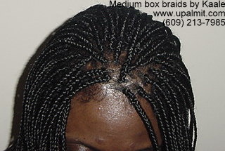 Box braids by Kaale, in NJ.