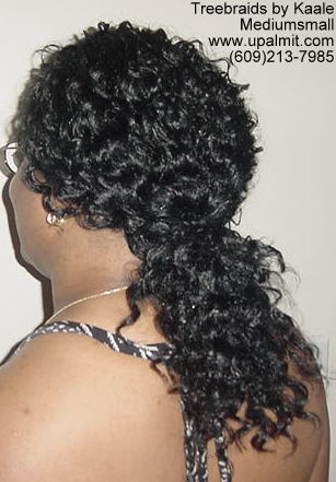 Curly Tree Braids- Mediumsmall 3.