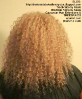 Tree Braids- Cornrows- follow my client back to healthy hair, Back2444.