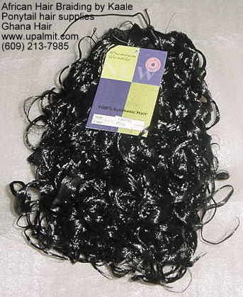 Ponytails hair attachments, spiral curl ponytails..