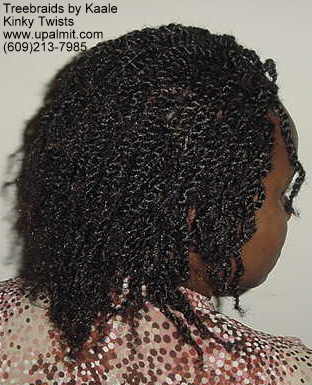 Short kinky twists with Kinky Bulk Right200.