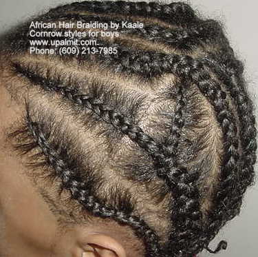 Boys cornrow styles- Boxes, left view, in new jersey (NJ, PA, NY).