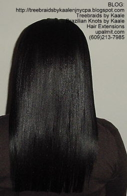 Straight Tree Braids, Back.