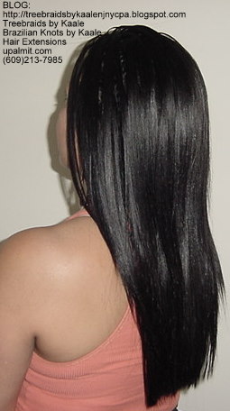 Straight Tree Braids, Left.