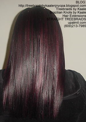 Straight Tree Braids, Back104.